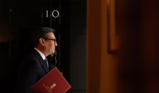 Andy Burnham at No 10 Downing Street